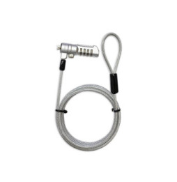 Techly 107296 Linka zabezpieczająca do laptopa Nano Slot