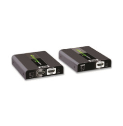 Extender HDMI 2.0 4K60Hz do 30m po skrętce Kat6 IR PoC