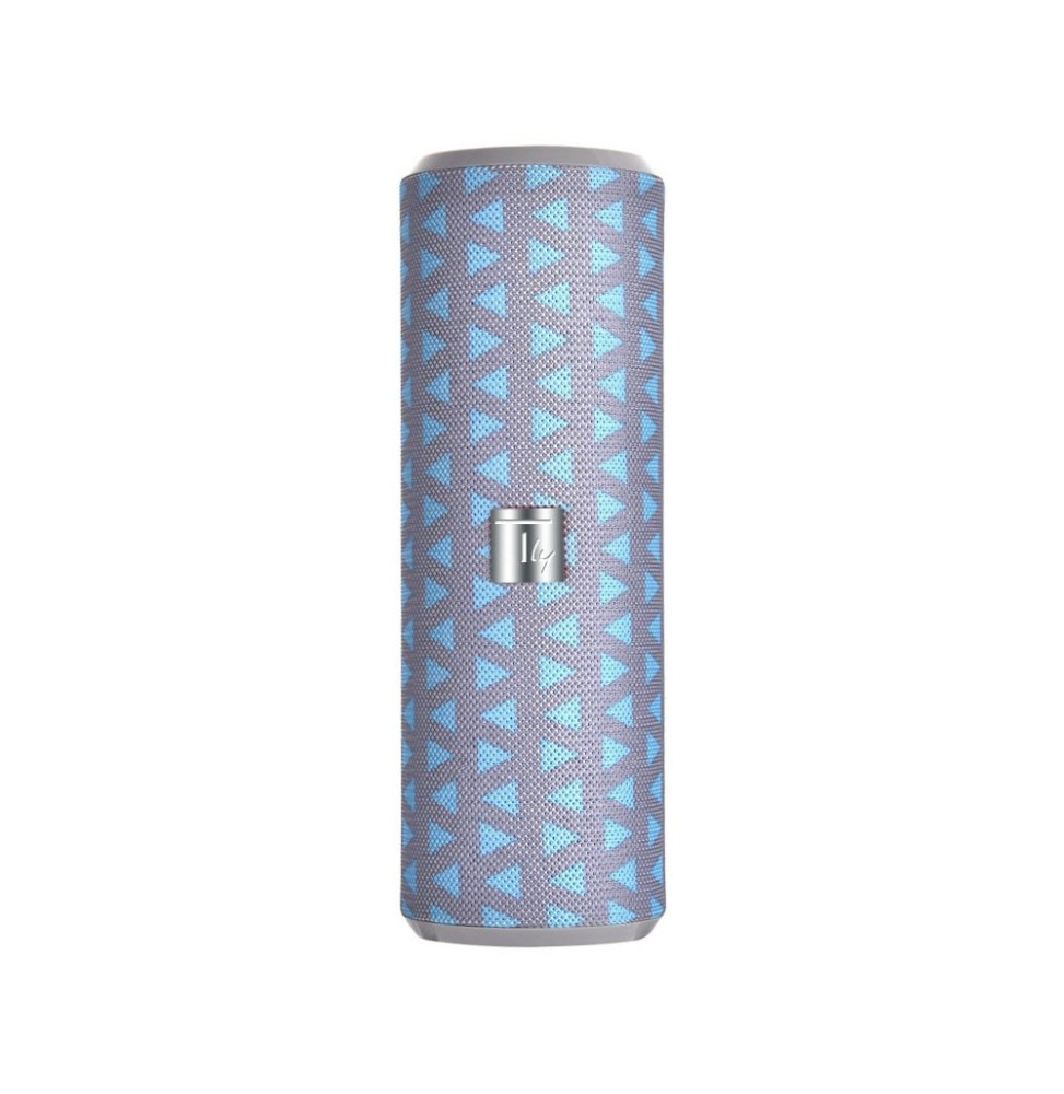 Głośnik Bluetooth MP3 USB, MicroSD, Radio FM, 10W, szary