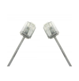 Patchcord utp 2M C6 slim szary