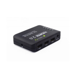 Techly 108637 Switch HDMI 5x1 4K*60Hz HRD z pilotem IR