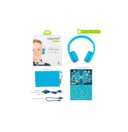 Słuchawki Bluetooth dla dzieci 3+ 75/85/94dB Play niebieskie
