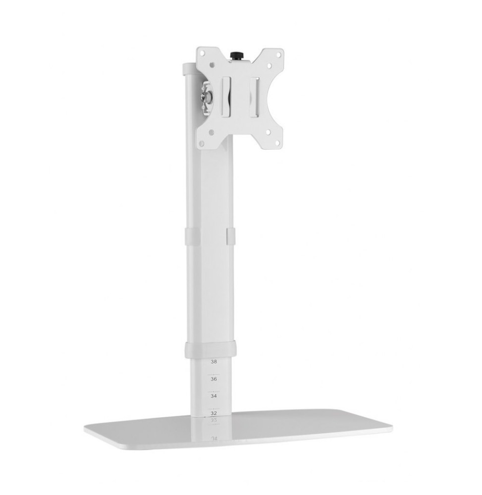 Ramię biurko lcd 27' stand bia