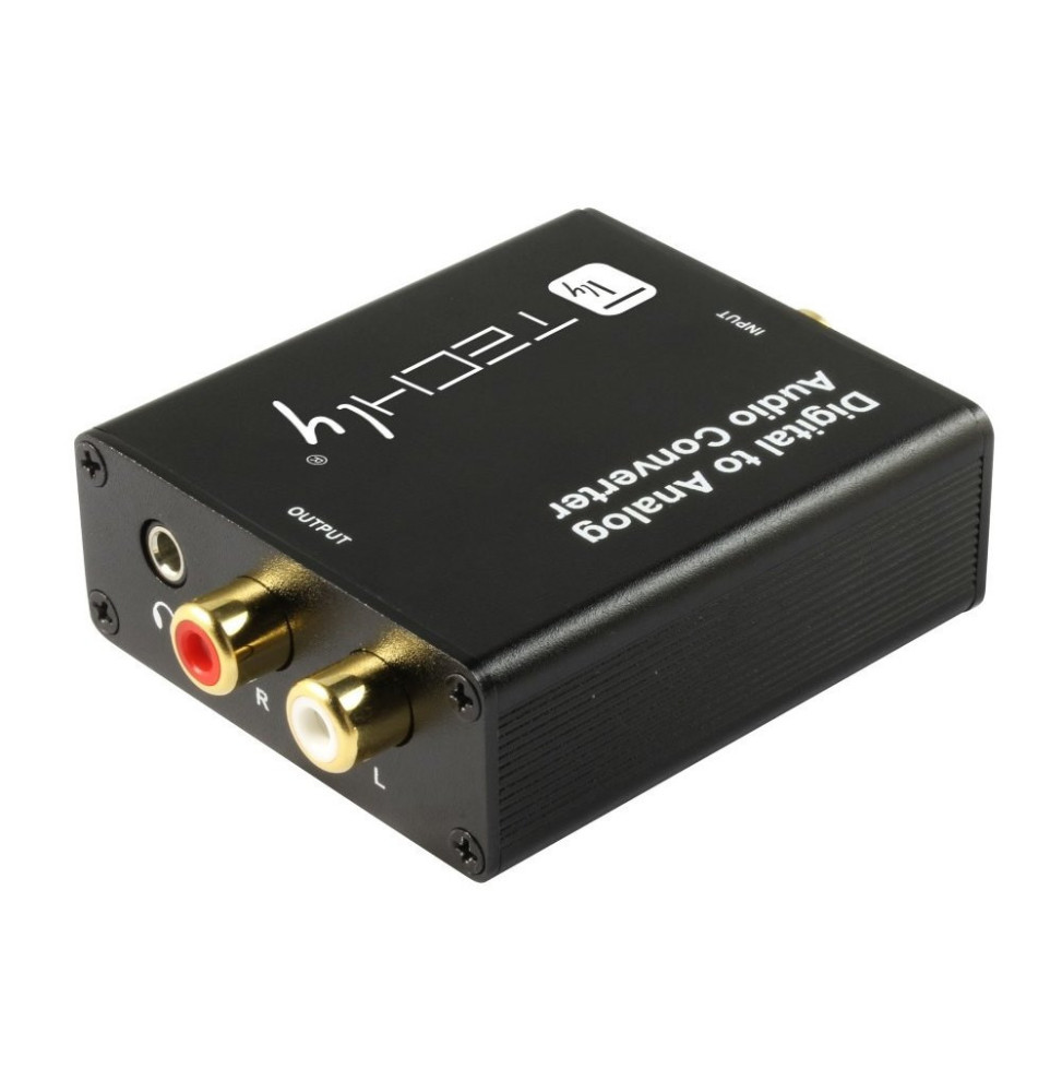 Przetwornik DAC Digital SPDIF/Coaxial do Analog RCA/3.5mm