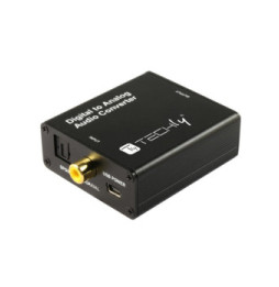 Przetwornik DAC Digital SPDIF/Coaxial do Analog RCA/3.5mm