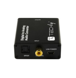 Przetwornik DAC Digital SPDIF/Coaxial do Analog RCA/3.5mm