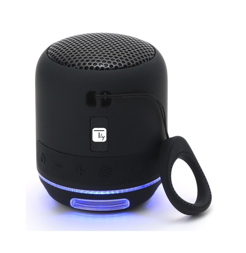Bezprzewodowy głośnik Bluetooth 5W, TWS LED MP3 USB czarny