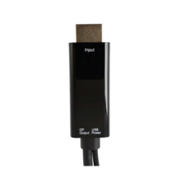 Adapter HDMI z zasilaniem USB na DisplayPort 4K*30Hz M/F