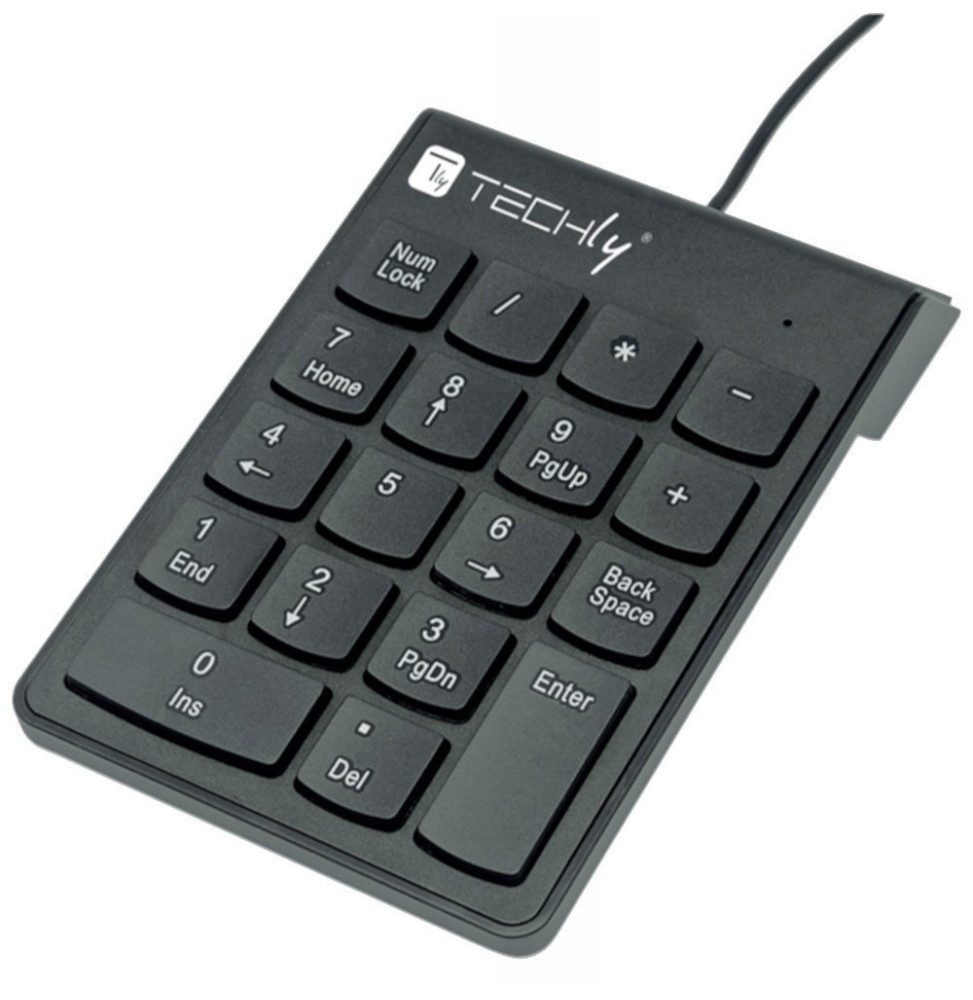 Klawiatura numeryczna USB 18 klawiszy slim