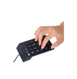 Klawiatura numeryczna USB 18 klawiszy slim