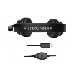 Słuchawki stereo nauszne USB z mikrofonem THX-20