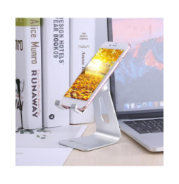 Techly 363272 Aluminiowa podstawka pod telefon na biurko