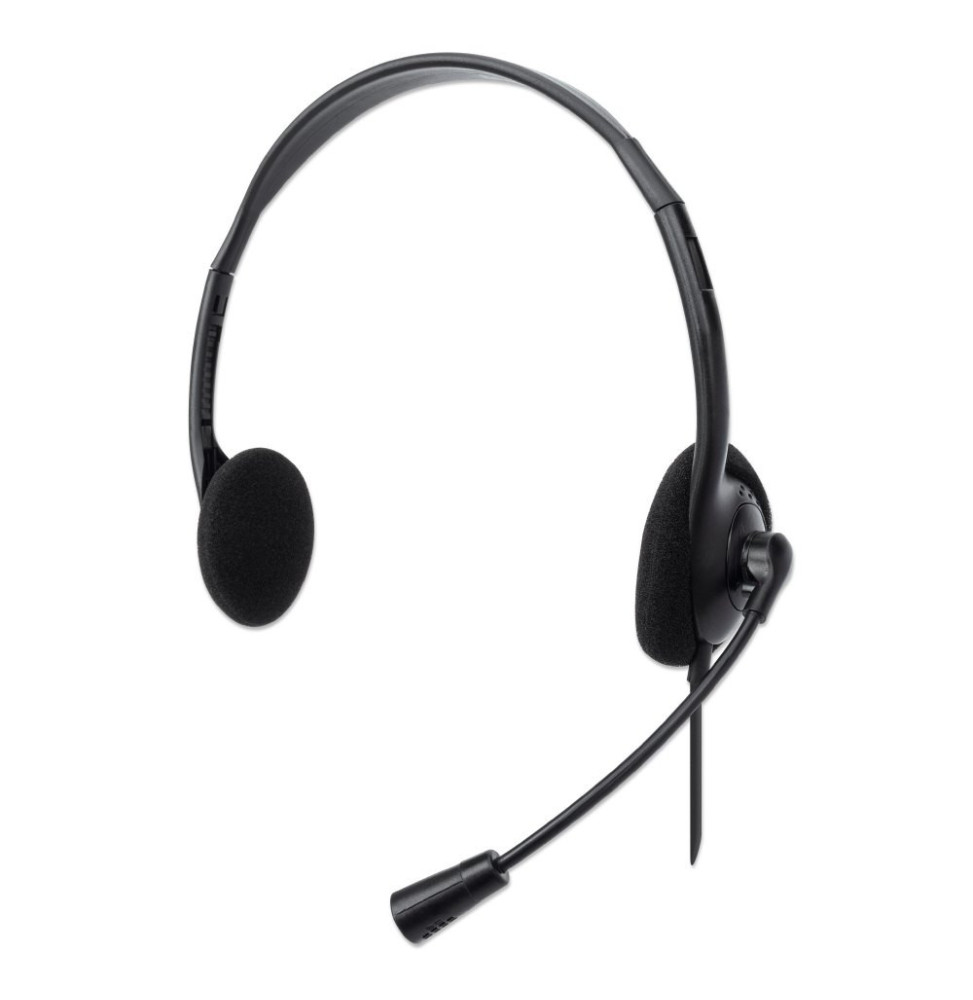 Słuchawki USB stereo z mikrofonem Economy