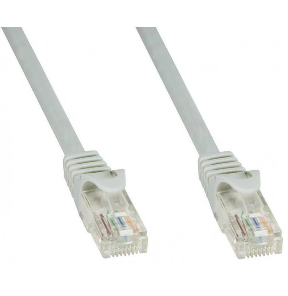 Patchcord utp 10M C6 cca szary