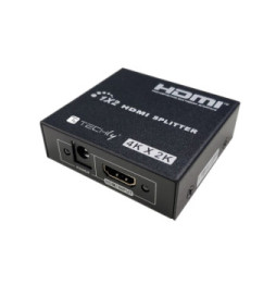 Techly 365818 Splitter 1x2 HDMI 1.4 4K*30Hz aktywny