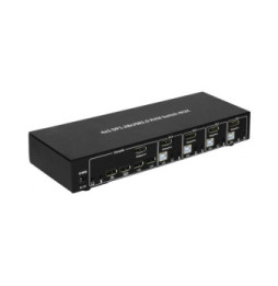 Techly 101935 Przełącznik KVM 4x1 DisplayPort/USB 4K