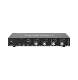 Techly 101935 Przełącznik KVM 4x1 DisplayPort/USB 4K