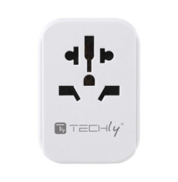 Adapter podróżny wtyków zasilania EU/UK/USA ładowarka 3x USB