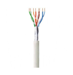 Kabel skrętka Cat5e F/UTP linka 305m 100% CU szary