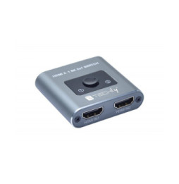 Techly 365504 Switch HDMI 2x1 8K*60Hz z pilotem IR