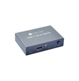 Techly 365511 Switch 3x1 HDMI 8K*60Hz z pilotem IR