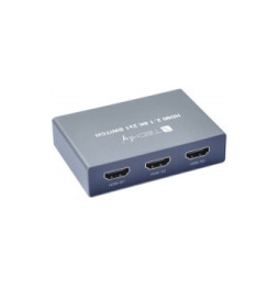 Techly 365511 Switch 3x1 HDMI 8K*60Hz z pilotem IR