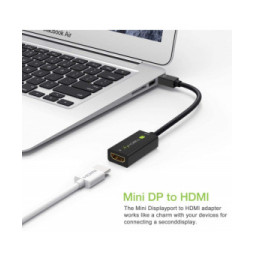 Adapter Mini DisplayPort 1.4 Thunderbolt na HDMI 8K*30Hz M/F