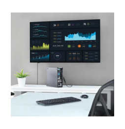 Adapter DisplayPort 1.4 DP na HDMI 8K*30Hz M/F