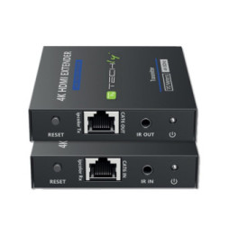 Extender HDMI 2.0 4K60Hz do 70m po skrętce Kat6 IR
